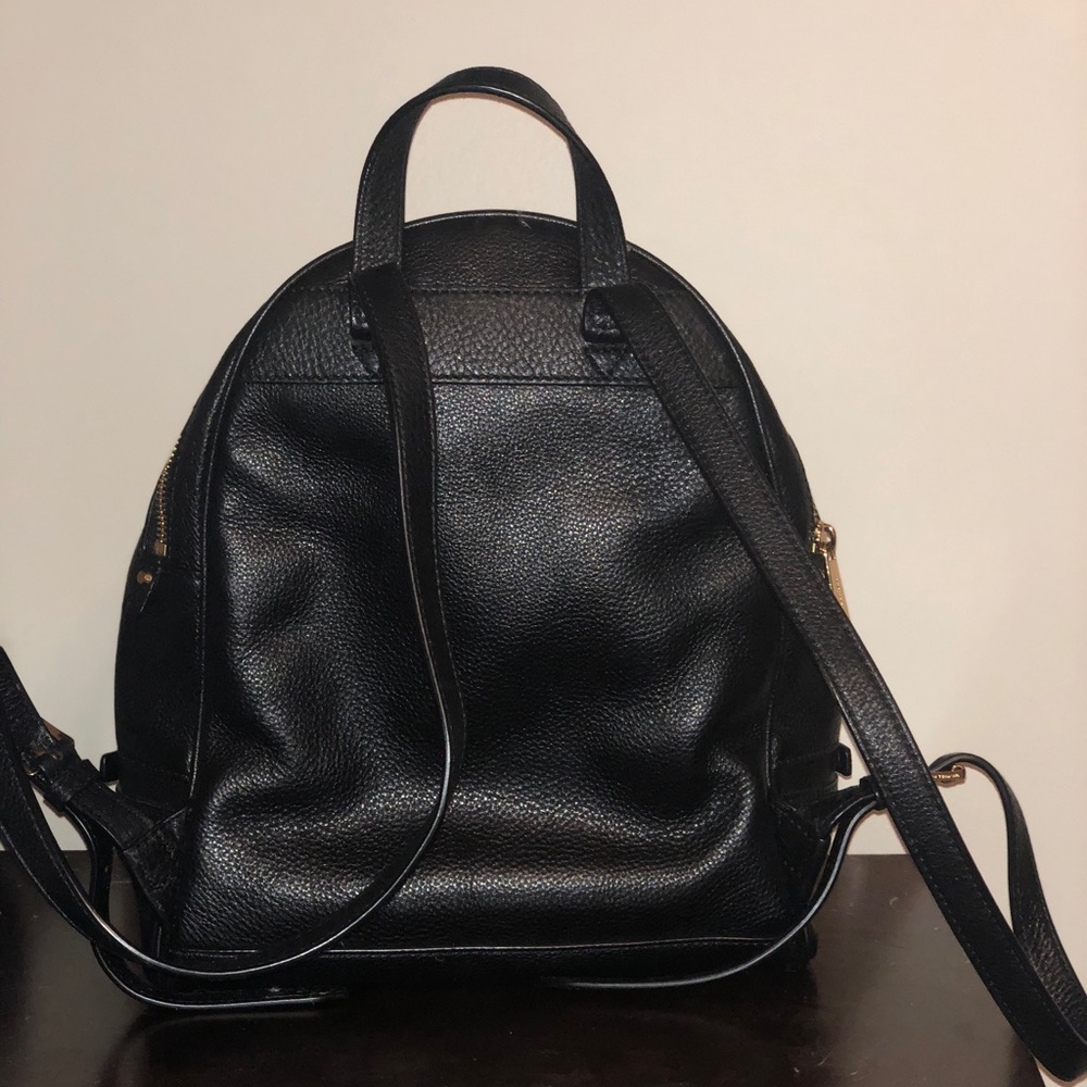 MICHAEL Michael Kors Rhea Zip Leather Backpack-M - Picture 3 of 6